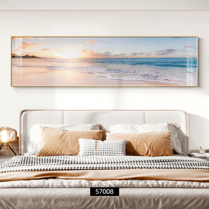 Panoramic Beach Landscape Wall Art Homeandso