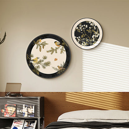 Decorative Bird-Themed Wall Plate Homeandso