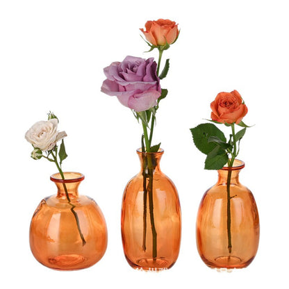 Artistic Glass Bud Vase Set
