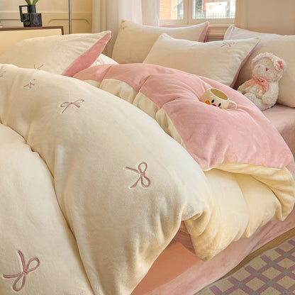 Luxurious Plush Duvet Set Homeandso