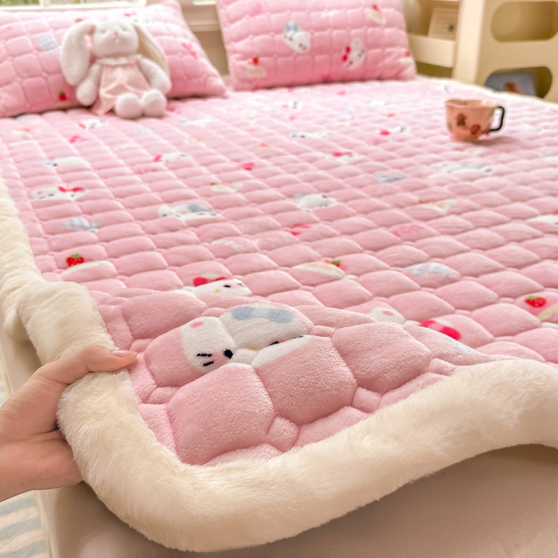 Plush Cartoon-Themed Blanket Homeandso
