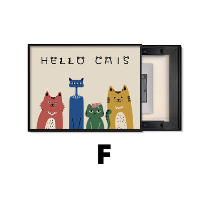 Whimsical Dog-Themed Framed Wall Art Homeandso