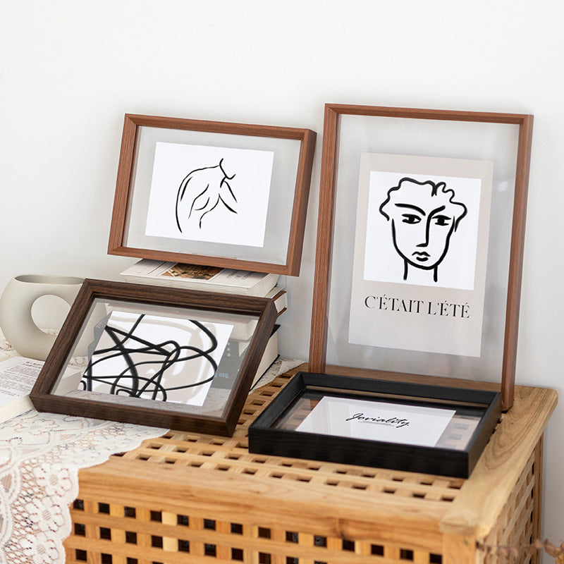 Minimalistischer Displayrahmen