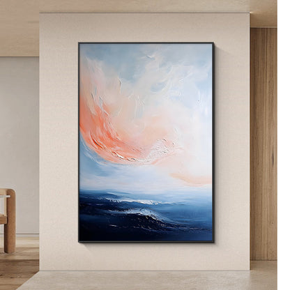 Abstract Landscape Oil Painting Homeandso