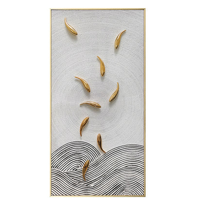 3D Abstract Wave Sculpture Art Homeandso