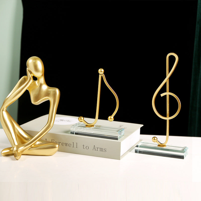 Musical Note Decorative Sculpture Homeandso