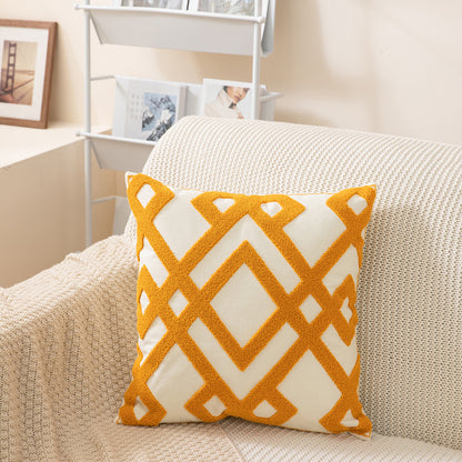 Geometrisches gemustertes Wurfpillow