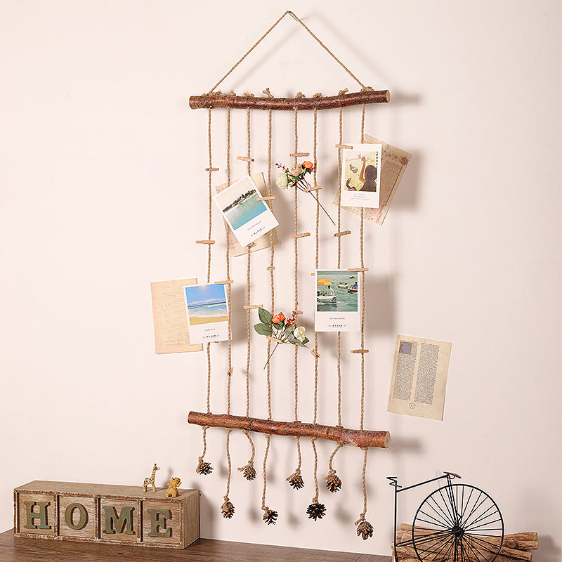Decorative Photo Wall Hanging Rack Homeandso
