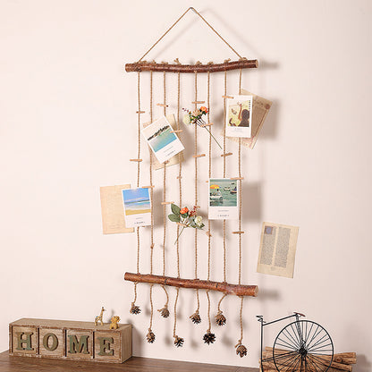 Decorative Photo Wall Hanging Rack Homeandso