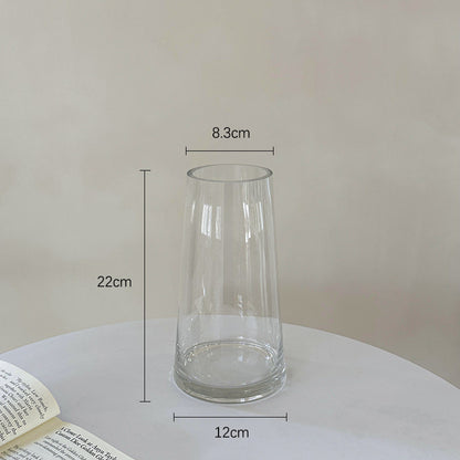 Elegant Glass Blossom Vase