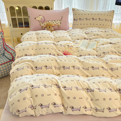 Playful Animal-Themed Comforter Set Homeandso