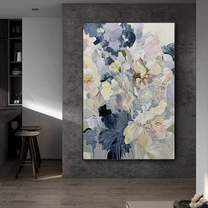 Floral Impressionist Canvas Art Print Homeandso