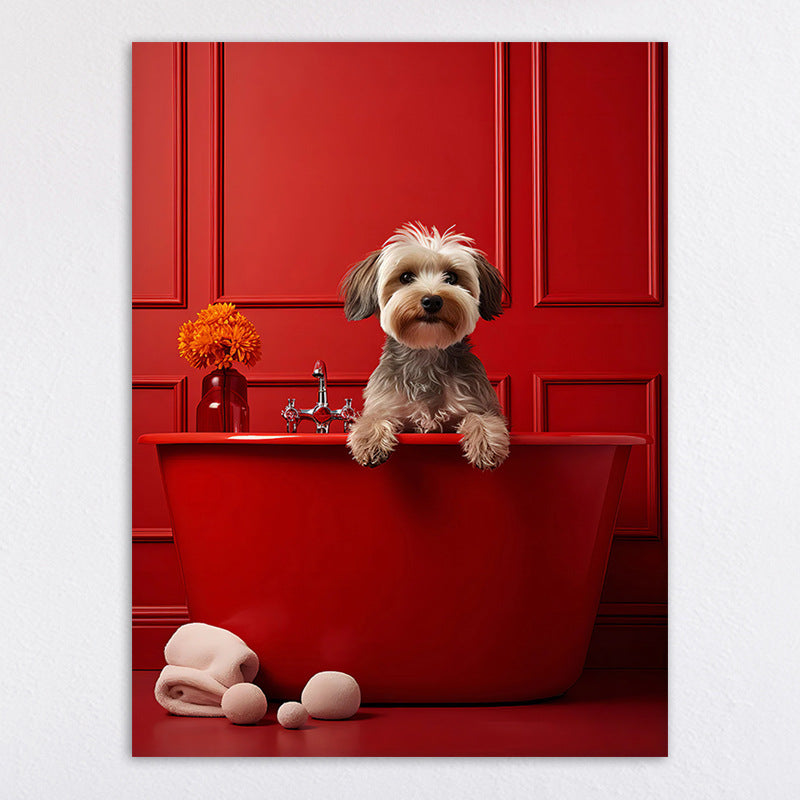 Humorous Animal-Themed Wall Art Print Homeandso