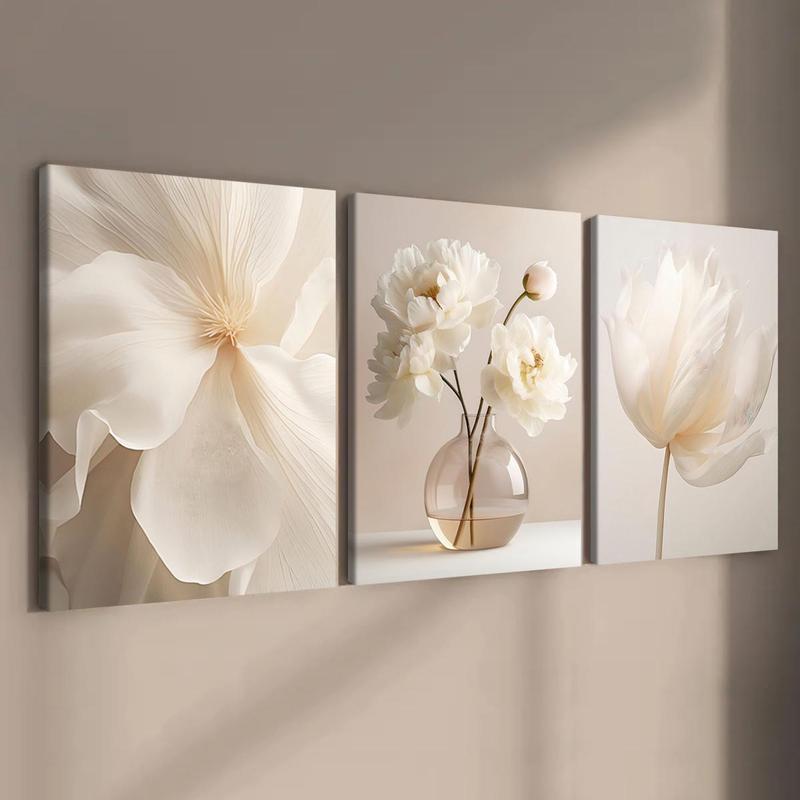 Elegant Floral Wall Art Set Homeandso