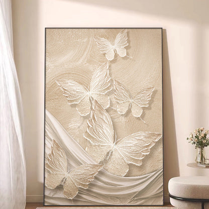 Elegant Butterfly Relief Wall Art Homeandso