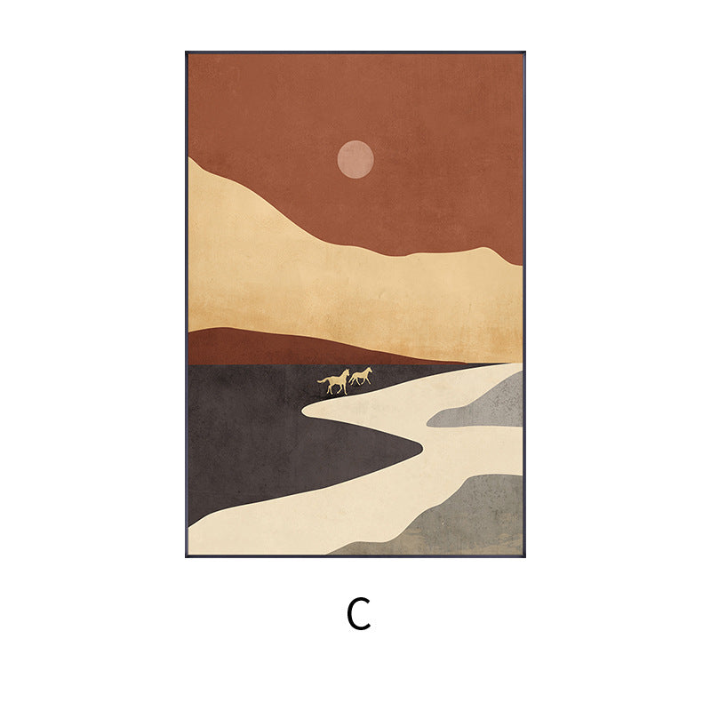 Abstract Landscape Art Print Homeandso