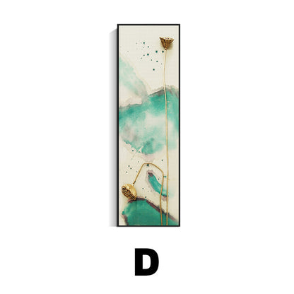 Elegant Vertical Abstract Wall Art Homeandso
