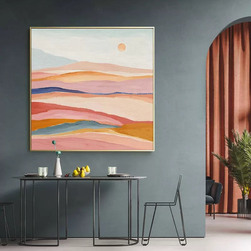 Abstract Landscape Framed Wall Art Homeandso