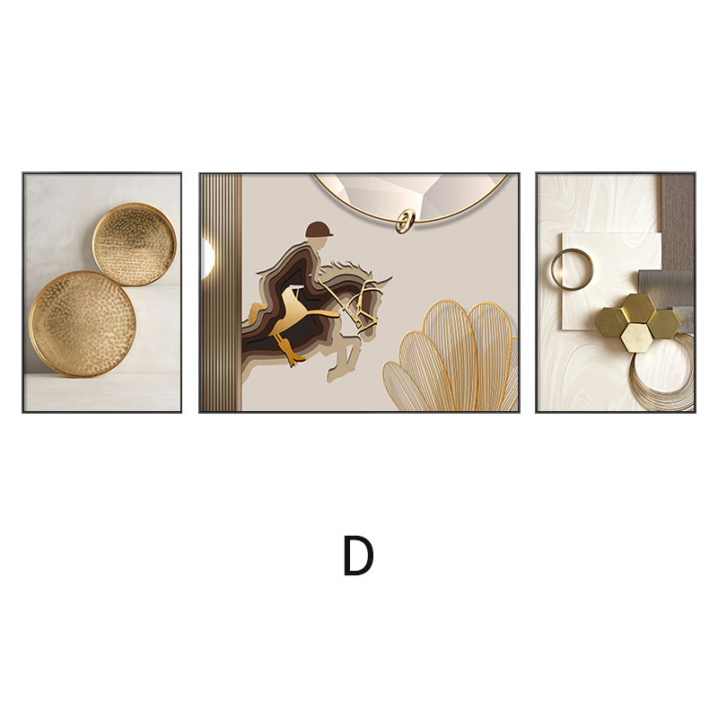 Decorative Geometric Metal Sculpture Homeandso