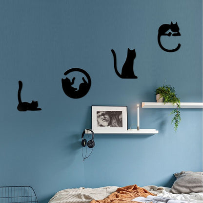 Cat-Themed Love Wall Art Homeandso