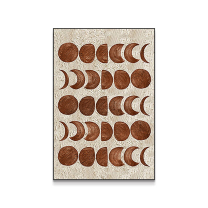 Bohemian Lunar Phase Wall Art Homeandso