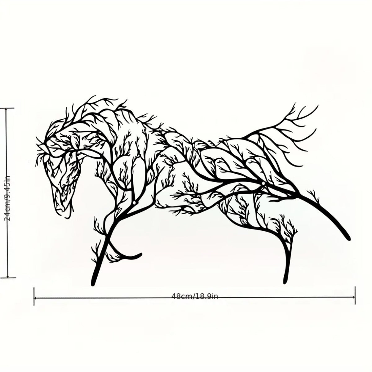 Homeandso Decorative Horse Wall Art