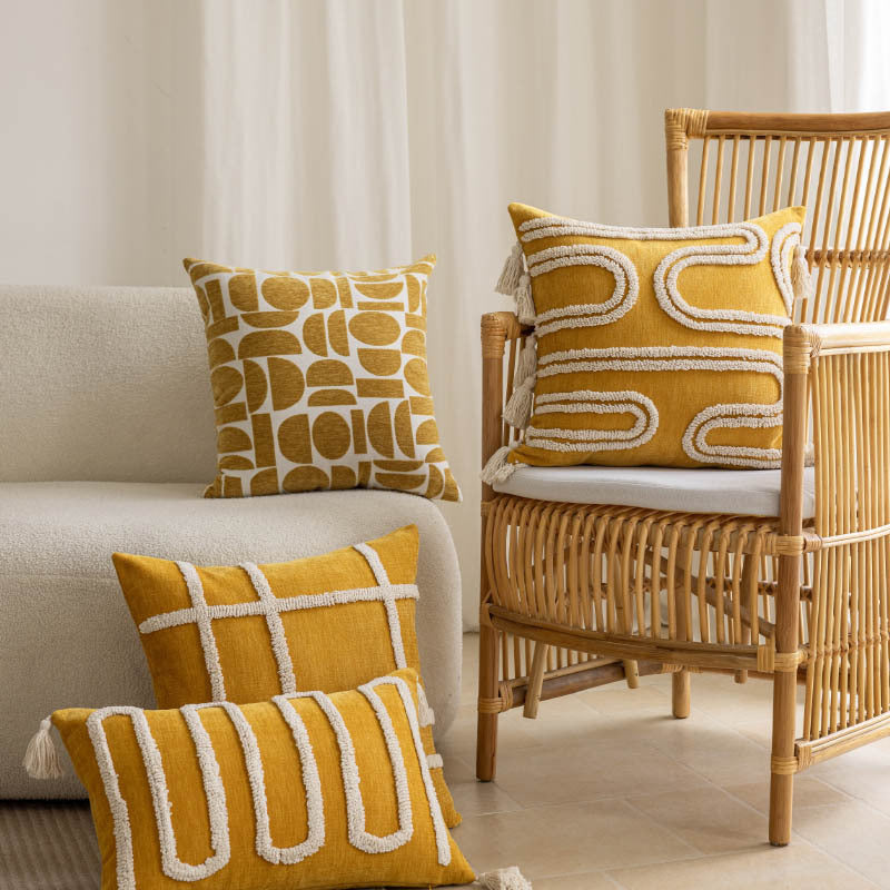 Textured Decorative Throw Pillow