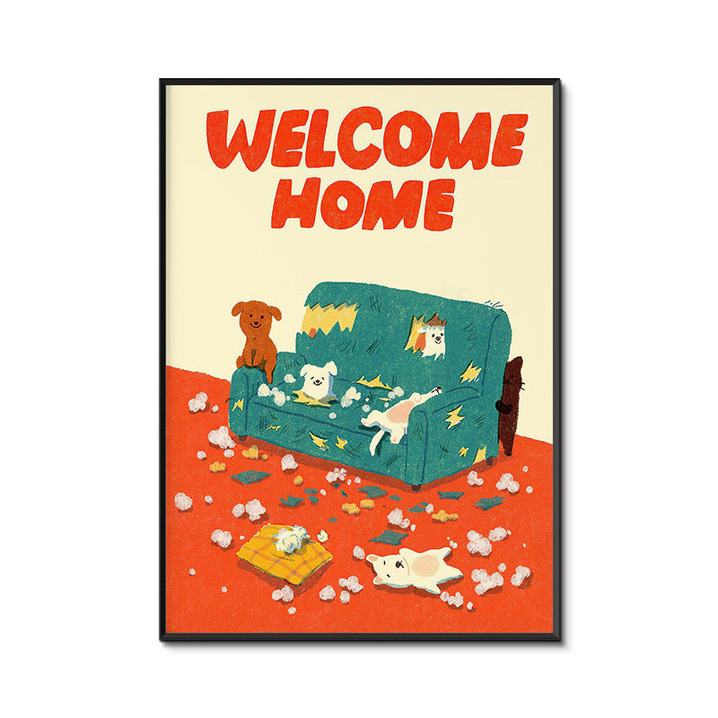 Decorative Welcome Home Wall Art Homeandso
