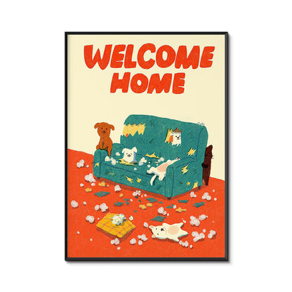 Decorative Welcome Home Wall Art Homeandso