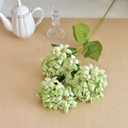 Elegant Faux Violet Floral Stem