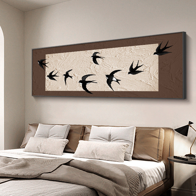 Artful Bird Silhouettes Framed Wall Decor Homeandso