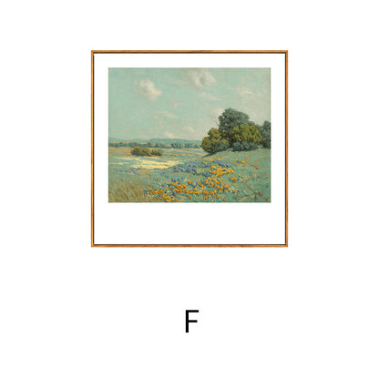 Framed Impressionist Landscape Artwork Homeandso
