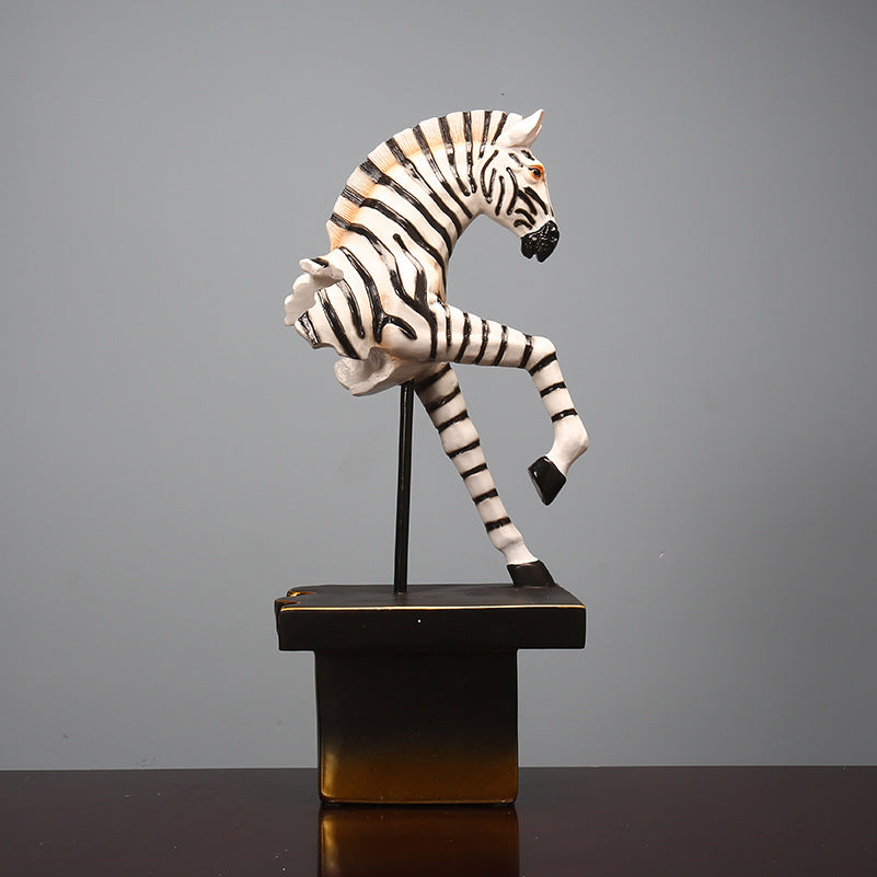 Decorative Zebra Sculpture Homeandso