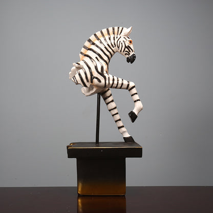 Decorative Zebra Sculpture Homeandso