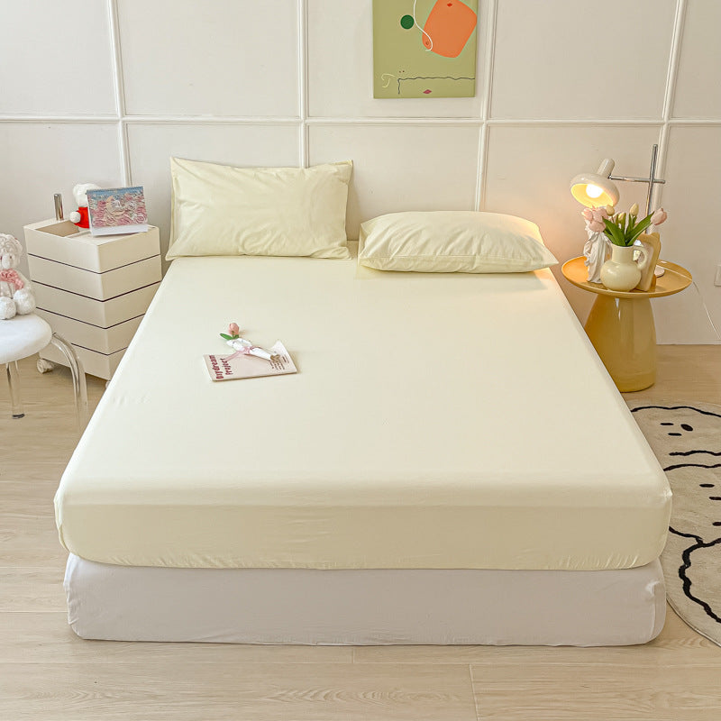 Soft Jersey Knit Fitted Sheet Set