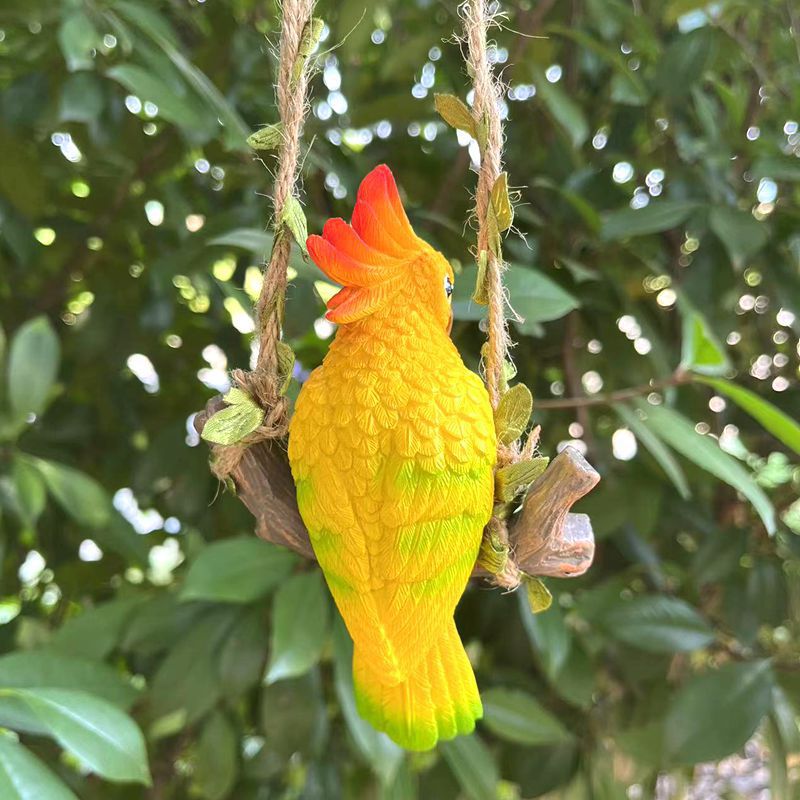 Decorative Parrot Sculpture Homeandso