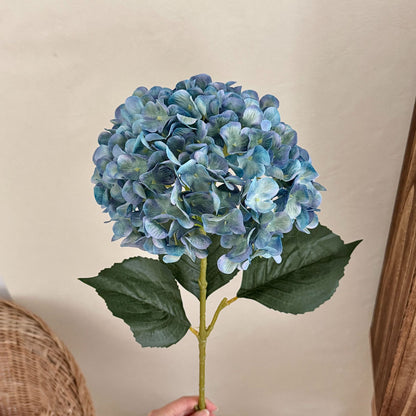 Lifelike Hydrangea Flower Stem