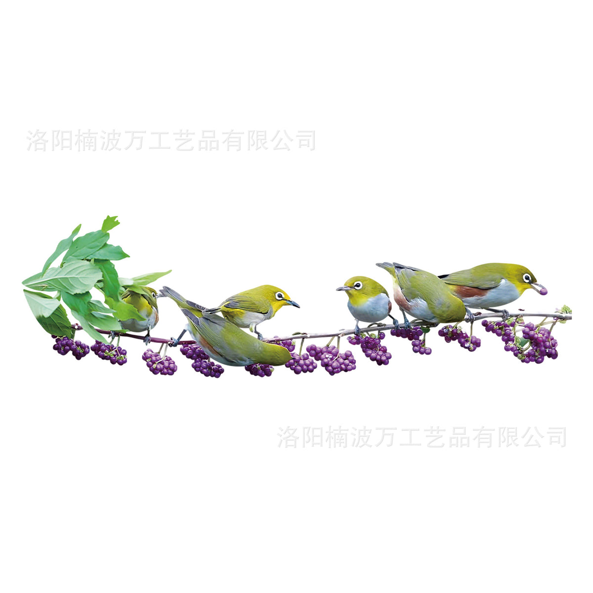 Decorative Bird Branch Wall Art Homeandso