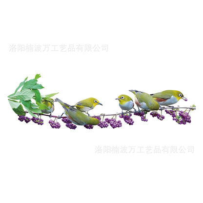 Decorative Bird Branch Wall Art Homeandso