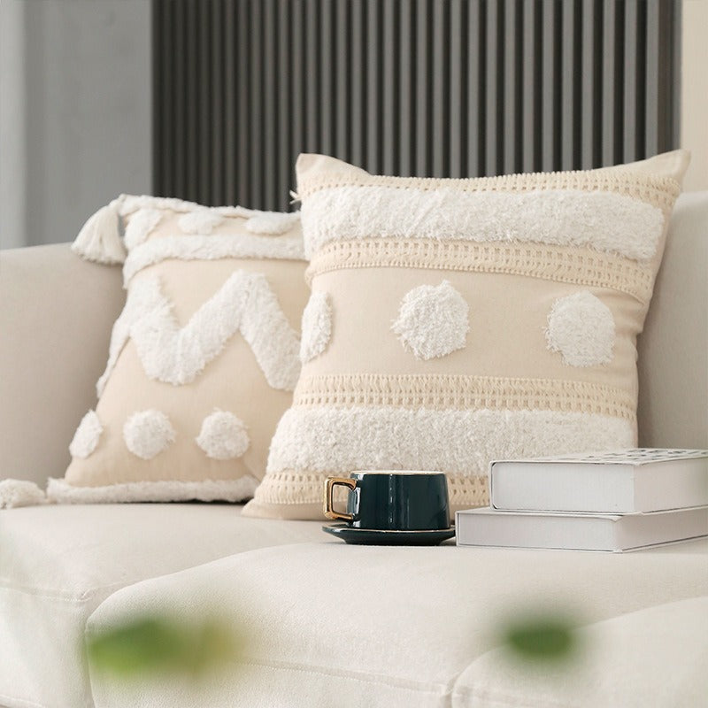 Textured Accent Throw Pillow