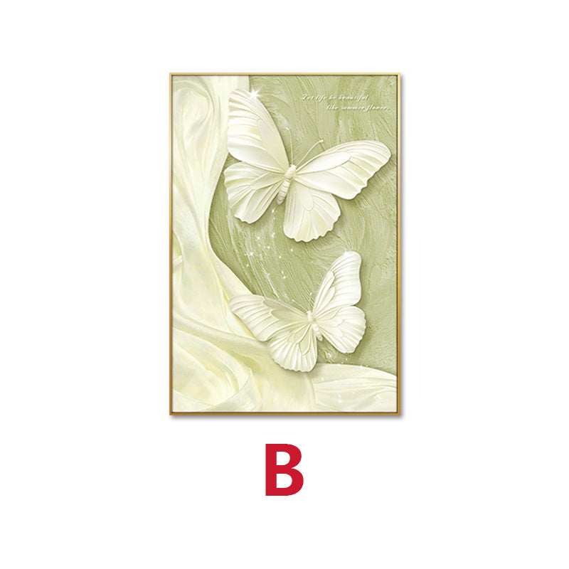 Elegant Butterfly and Floral Wall Art Homeandso