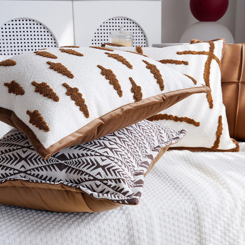 Decorative Textured Throw Pillows