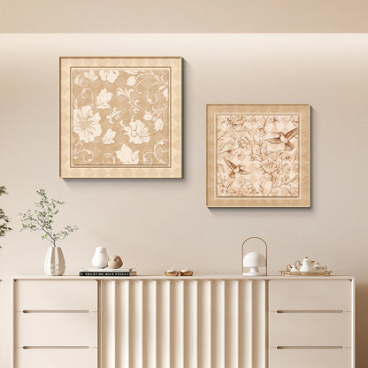 Floral Decorative Framed Artwork Homeandso