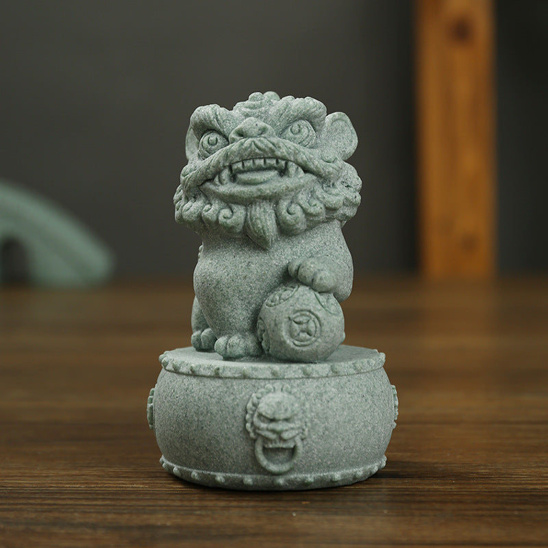 Decorative Lion Guardian Sculpture Homeandso