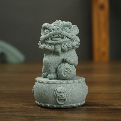 Decorative Lion Guardian Sculpture Homeandso