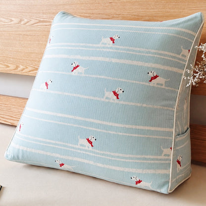 Cozy Textured Reading Pillow