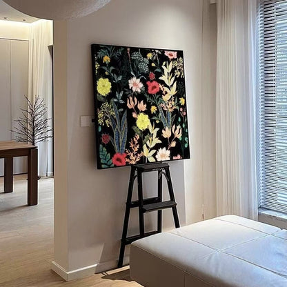 Decorative Floral Canvas Art Homeandso