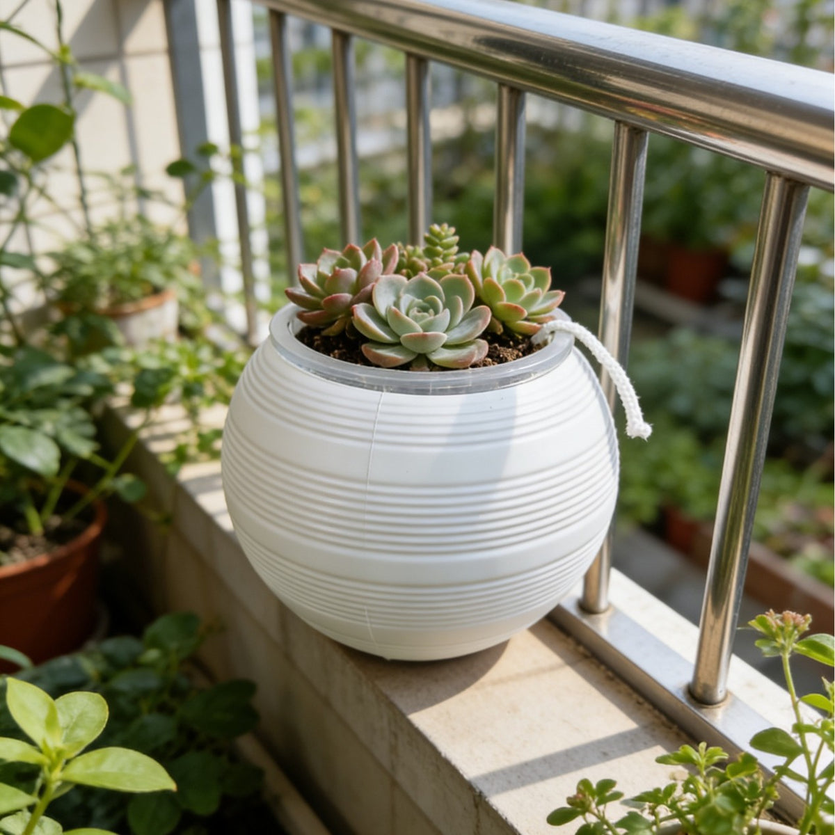 Decorative Round Planter