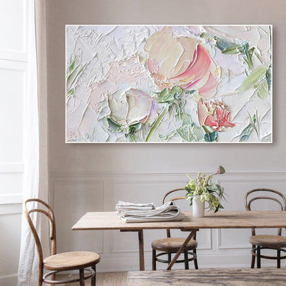 Textured Floral Relief Canvas Art Homeandso 1789035004