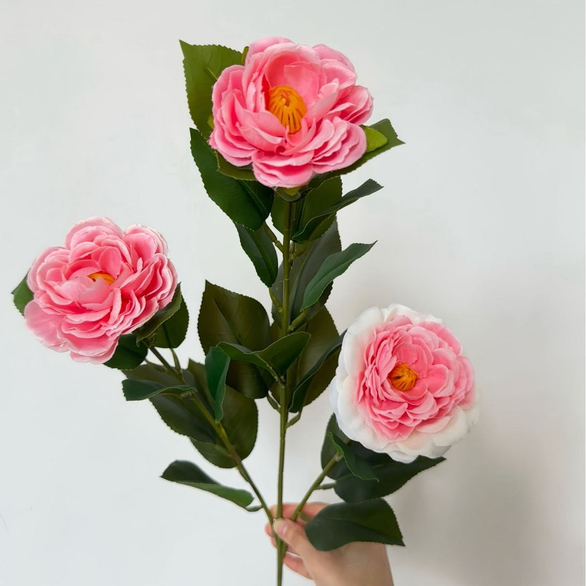 Lifelike Peony Floral Stem Arrangement